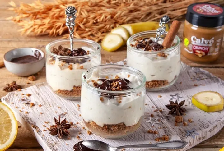 Fıstık Ezmeli Muzlu Cheesecake Tarifi