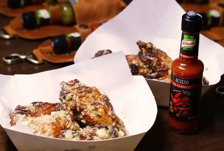 Tatlı Habanero Kreması Soslu Tavuk Kanat