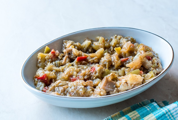 Airfryer Patlıcan Közleme