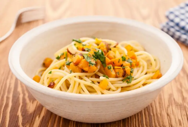 Bal Kabaklı Spaghetti