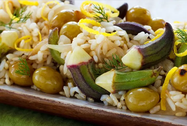 Bamyalı Pilav Tarifi