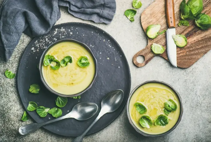 Brüksel Lahanası Çorbası