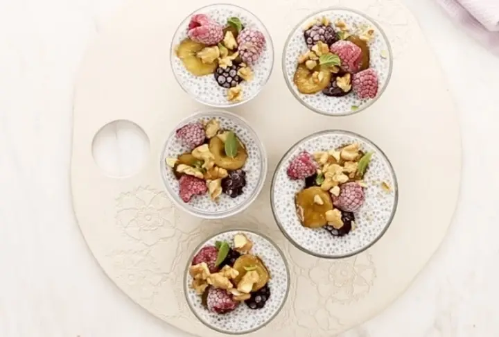 Chia Tohumlu Puding | Videolu Tarif