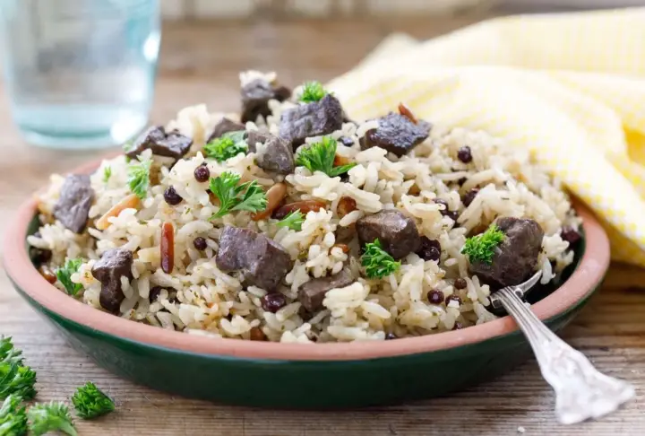 Ciğerli İç Pilav Tarifi | Videolu Tarif