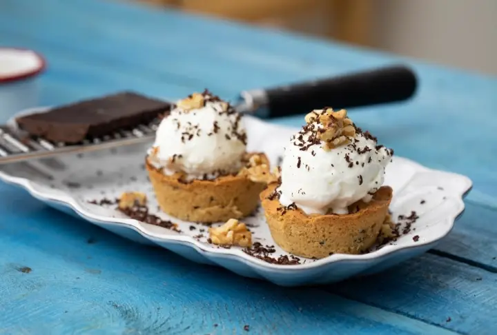 Dondurmalı Kurabiye Kek | Videolu Tarif