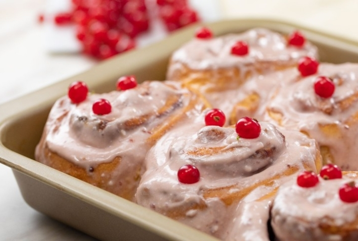 Meyveli Rulo Çörek Tarifi