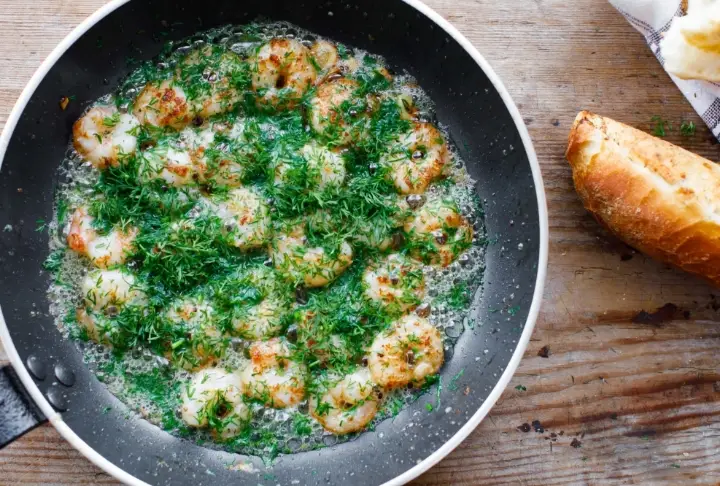 Dereotlu Karides | Videolu Tarif