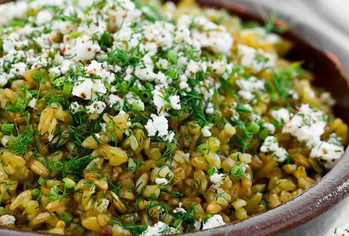 Dereotlu Bulgur Pilavı