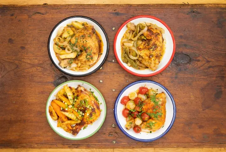 Dört Farklı Çeşnili Tavuk | Videolu Tarif