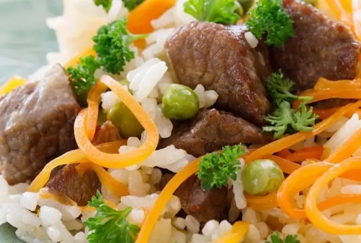 Etli Sebzeli Pilav | Videolu Tarif