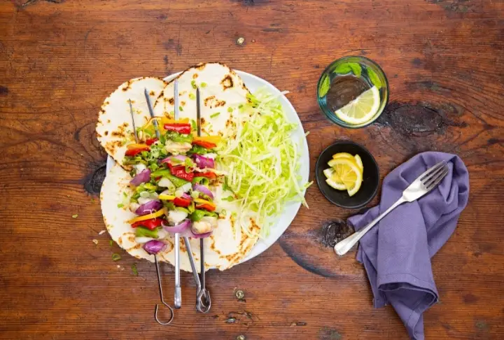 Fener Balığı ve Sebze Şişler | Videolu Tarif