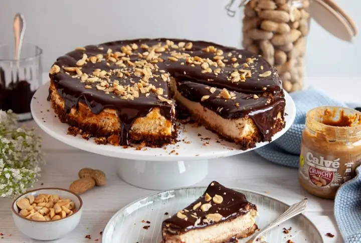 Fıstık Ezmeli Cheesecake Tarifi