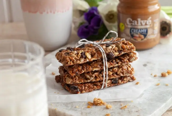 Fıstık Ezmeli Müsli Bar Tarifi