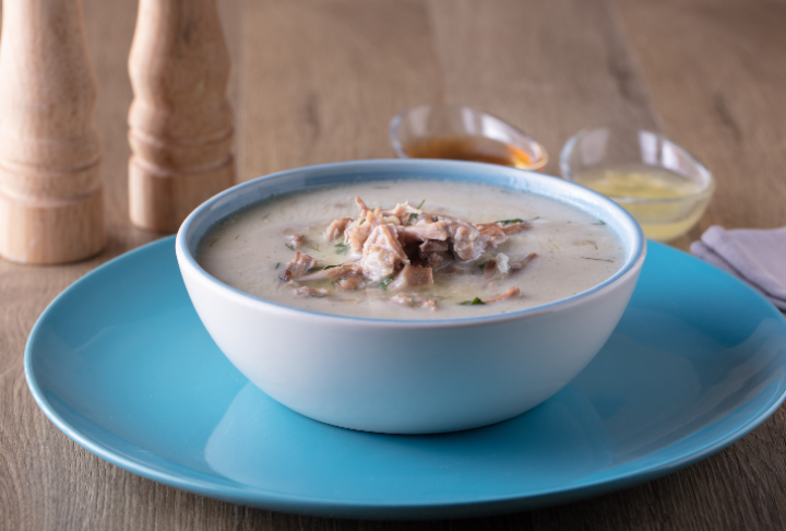 Knorr Sebzeli Tavuk Suyu Bulyon ile Gerdan Çorbası