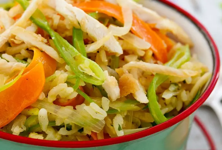 Havuçlu Tavuklu Pilav Tarifi