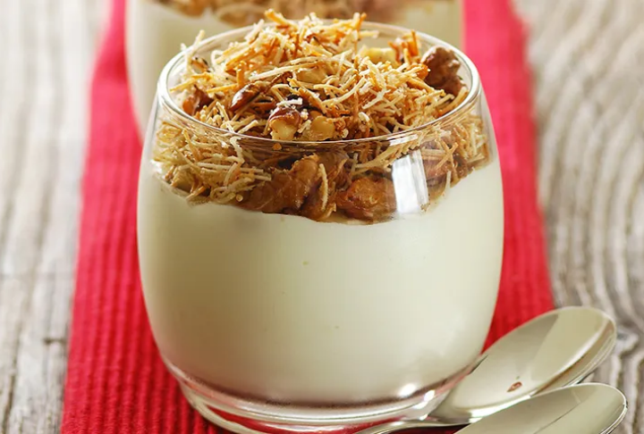 Kadayıflı Muhallebi Tarifi