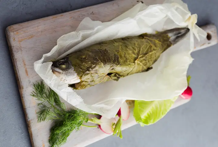 Asma Yaprağında Lüfer