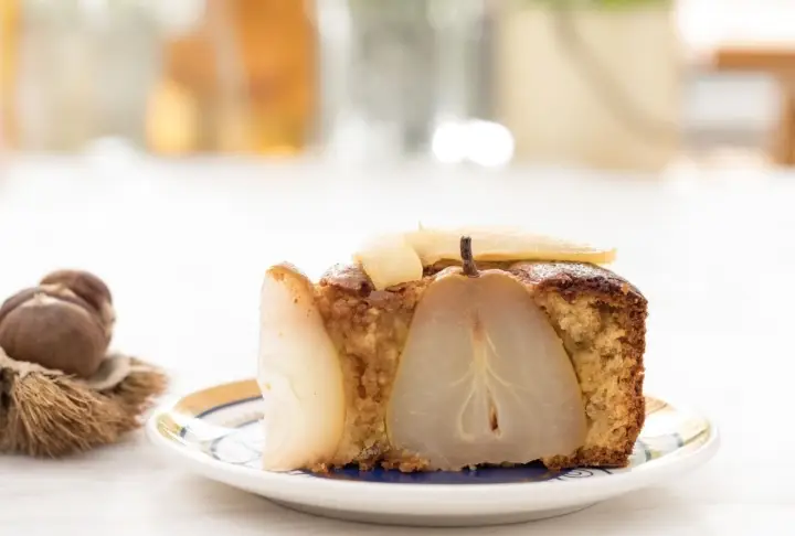 Kestaneli Armutlu Kek | Videolu Tarif