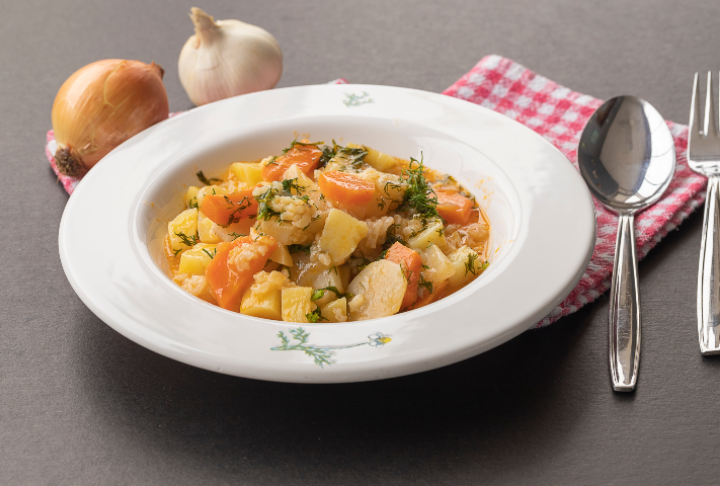 Knorr Zerdeçallı Tahıllı Yoğurt Çorbası, Dana Biftekli ve Sebzeli Pilav, Yer Elması Tarifleri