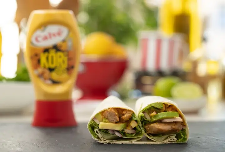 Köri Soslu Tavuk Dürüm | Videolu Tarif