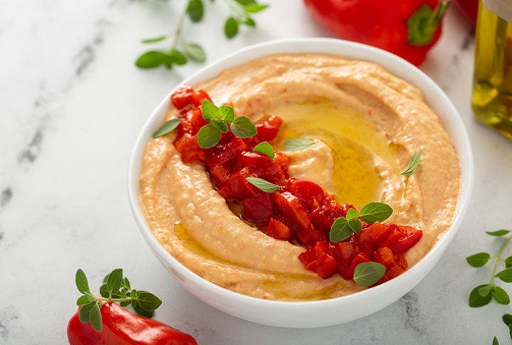 Köz Biberli Humus Tarifi