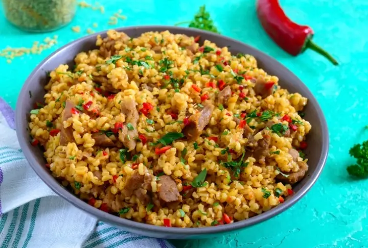 Kuzu Kulaklı Bulgur Pilavı Tarifi