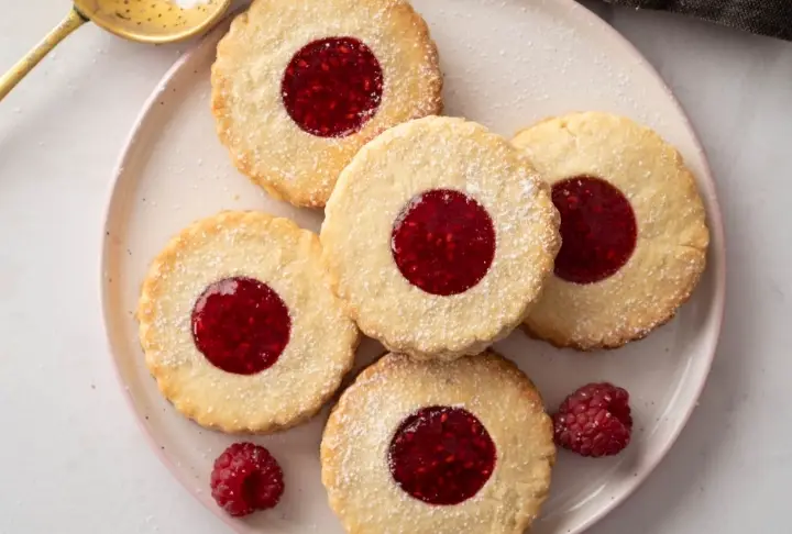 Marmelatlı Düğme Kurabiye