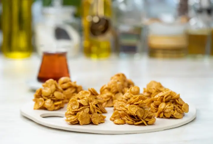 Mısır Gevrekli Kurabiye Tarifi | Videolu Tarif