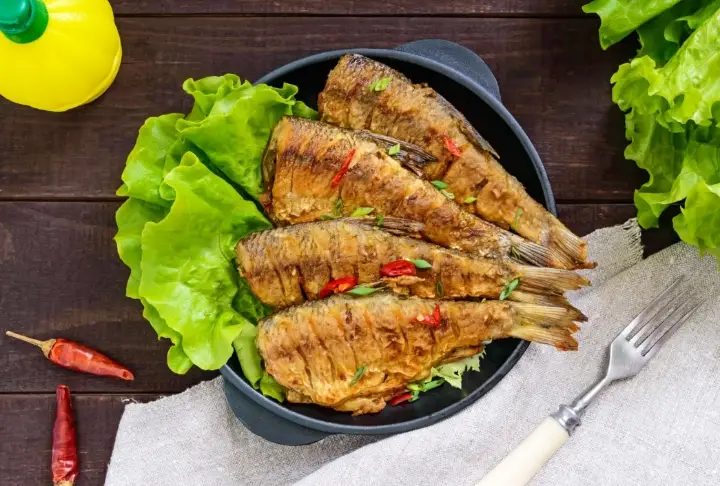 Mısır Unlu Mezgit Tava