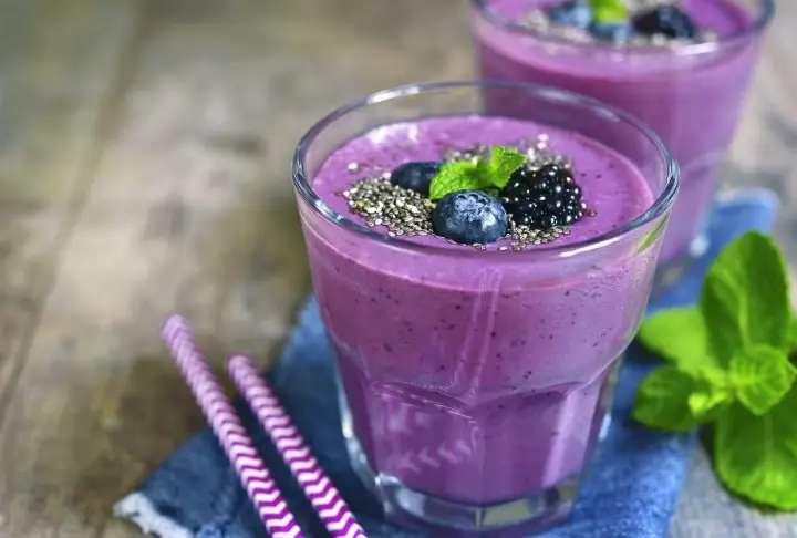 Orman Meyveli Milkshake