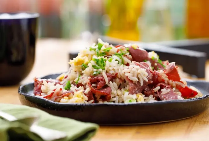 Pastırmalı Pilav Tarifi | Videolu Tarif