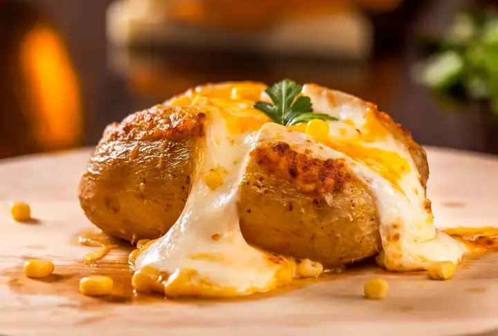 Peynir Soslu Fırın Patates