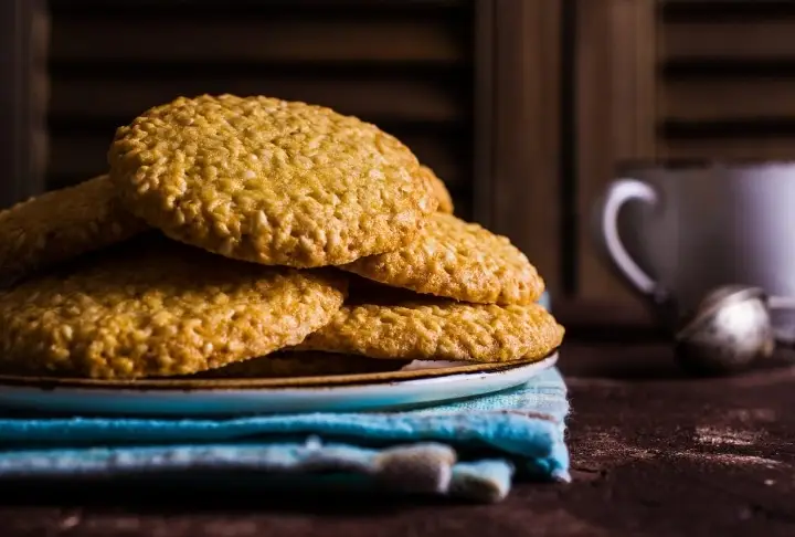 Susamlı Çıtır Kurabiye