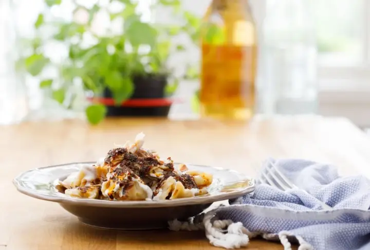 Tavuklu Bulgurlu Mantı | Videolu Tarif