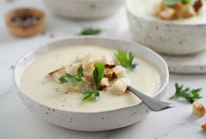 Terbiyeli Asma Yapraklı Çorba