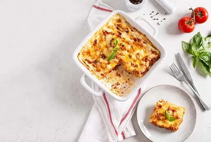 Yeşil Mercimek ile Bolonez Soslu Lazanya Tarifi