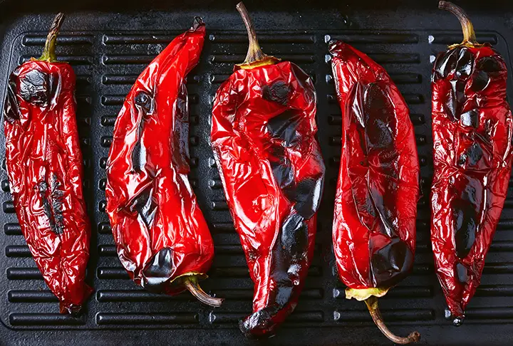 Fırında Biber Közleme Tarifi