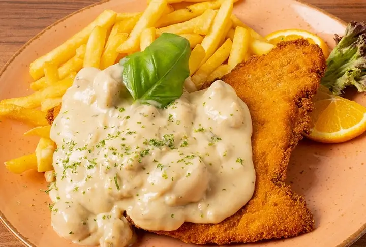 Mantar Soslu Şinitzel Tarifi